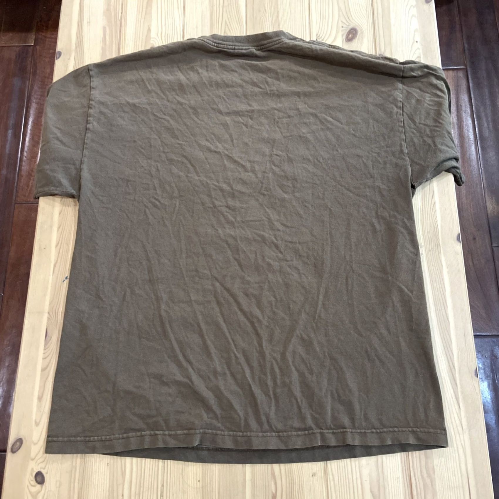 AAA AAA America Freedom Forever Eagle T-Shirt Mens L Brown Patriotic Soldier Size US L / EU 52-54 / 3 - 7 Thumbnail