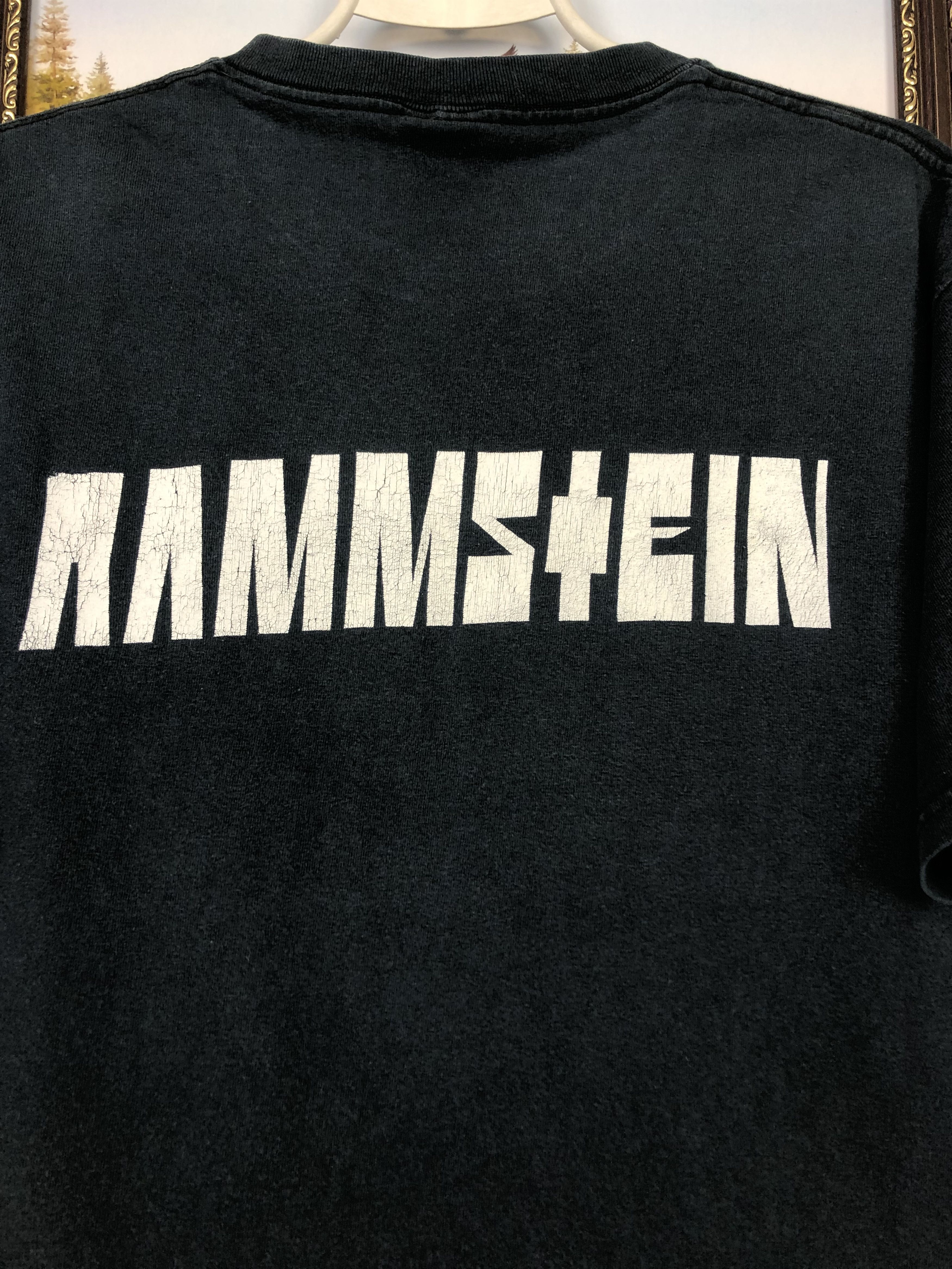 Band Tees Vintage Rammstein Tour Shirt Reise Reise 2004 Tee Rare Size US L / EU 52-54 / 3 - 13 Thumbnail