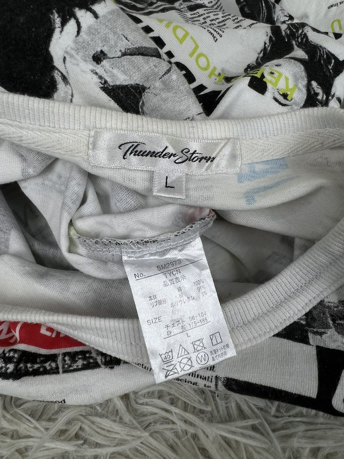 Japanese Brand Thunder Storm Over Print Size US L / EU 52-54 / 3 - 4 Thumbnail
