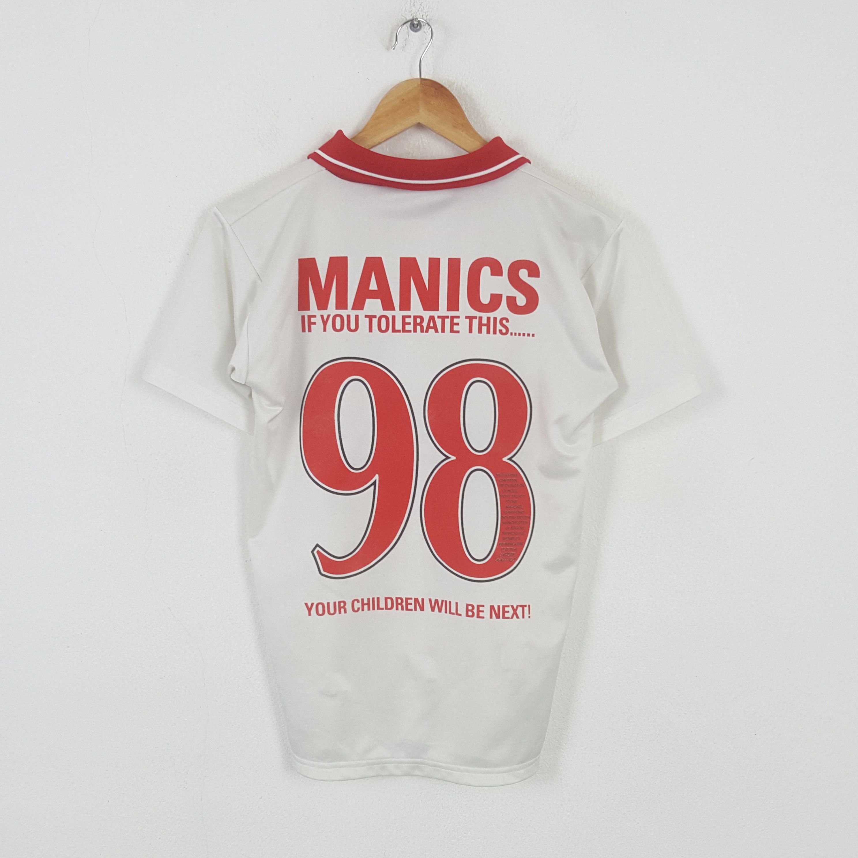 Band Tees Vintage Manic Street Preachers American Rock Band Polos 32 Size US S / EU 44-46 / 1 - 3 Thumbnail