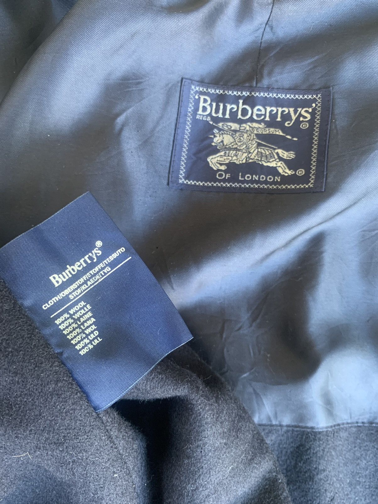 Burberry Vintage Burberry Long Coat/Jacket Size US XL / EU 56 / 4 - 11 Thumbnail
