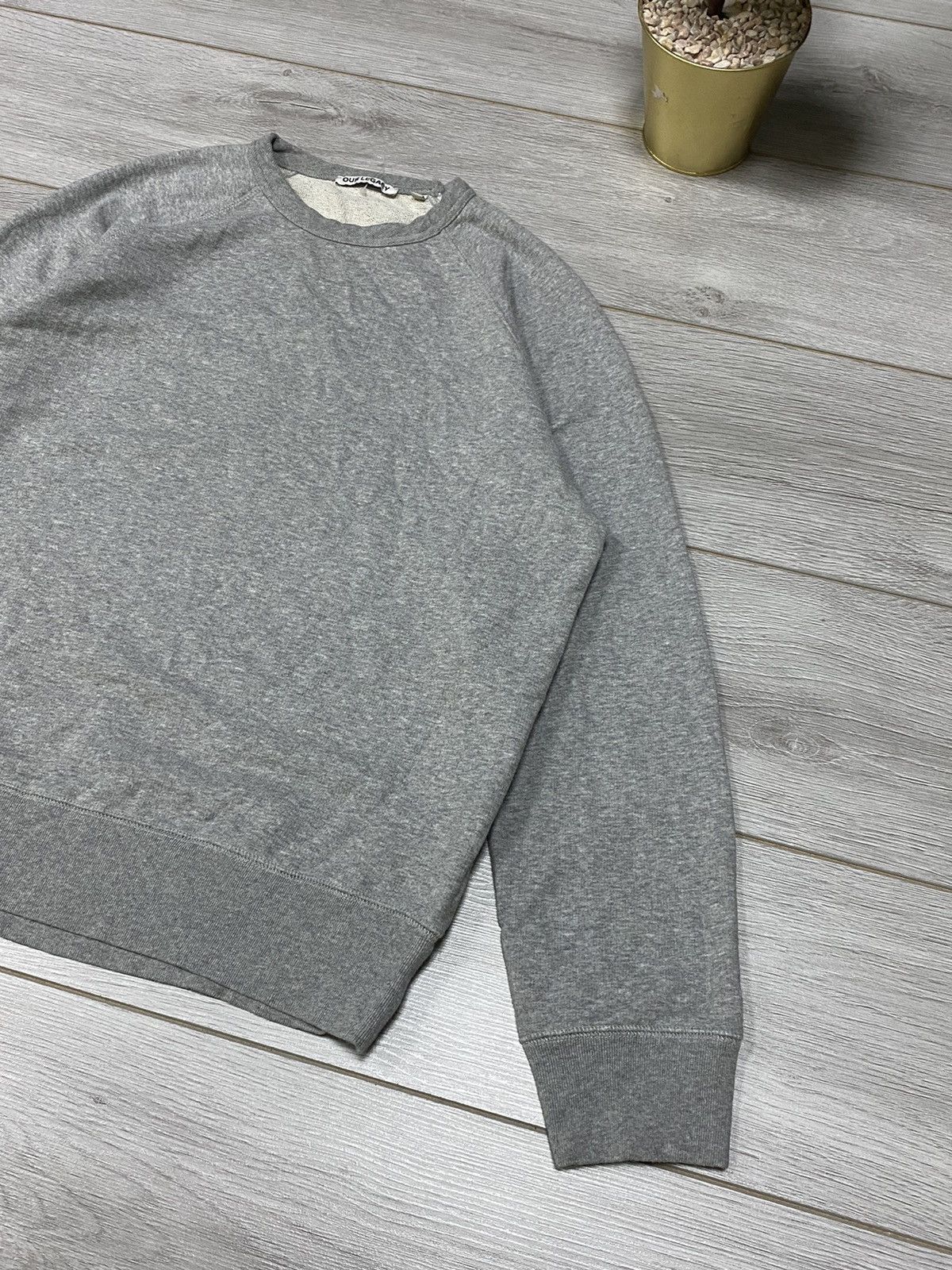 Our Legacy Our Legacy Great Sweat Grey Melange Loop Sweatshirt Size US M / EU 48-50 / 2 - 3 Thumbnail