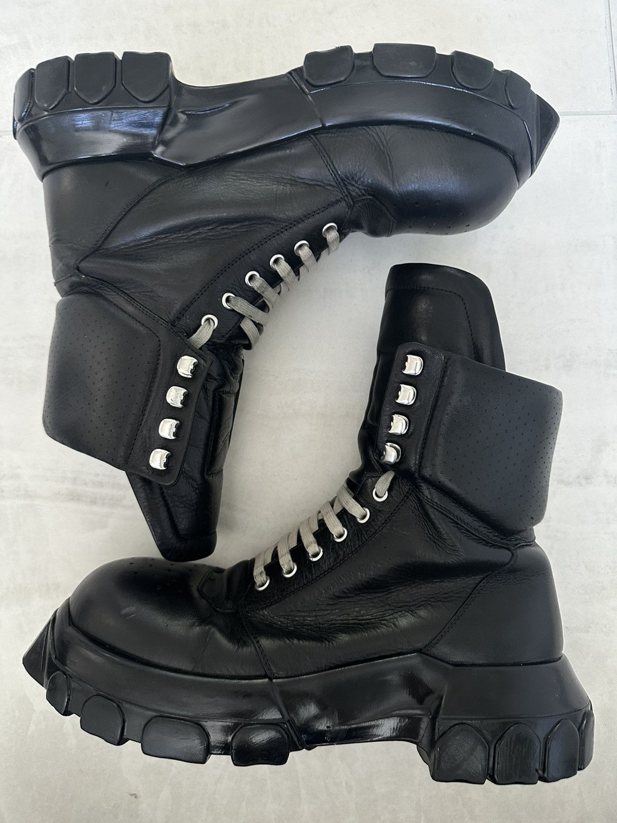 Rick Owens RICK OWENS TRACTOR DUNK BOZO BOOT Size US 11 / EU 44 - 4 Thumbnail