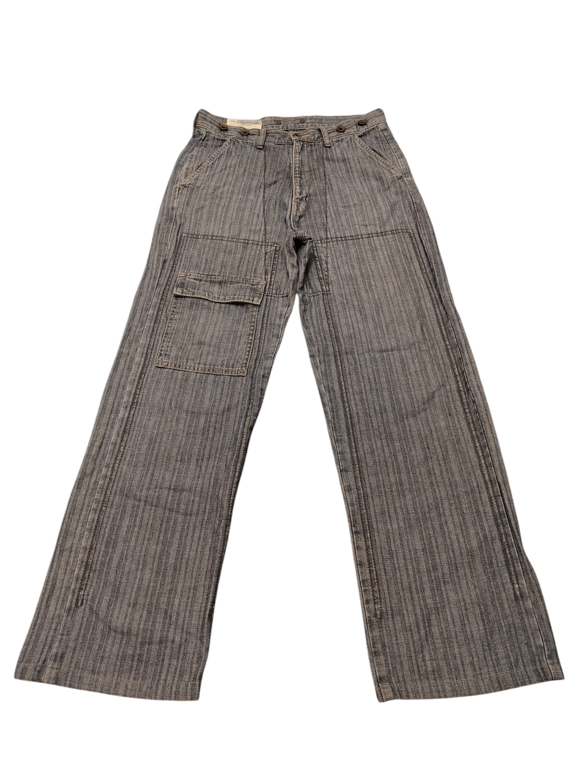 Japanese Brand Japanese Made Of Works Ciaopani-c Distressed Worker pants Size US 30 / EU 46 - 1 Thumbnail