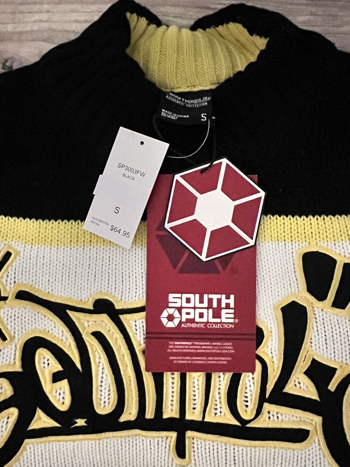 Southpole Southpole south pole 90s hip hop knit sweater Size US S / EU 44-46 / 1 - 3 Thumbnail