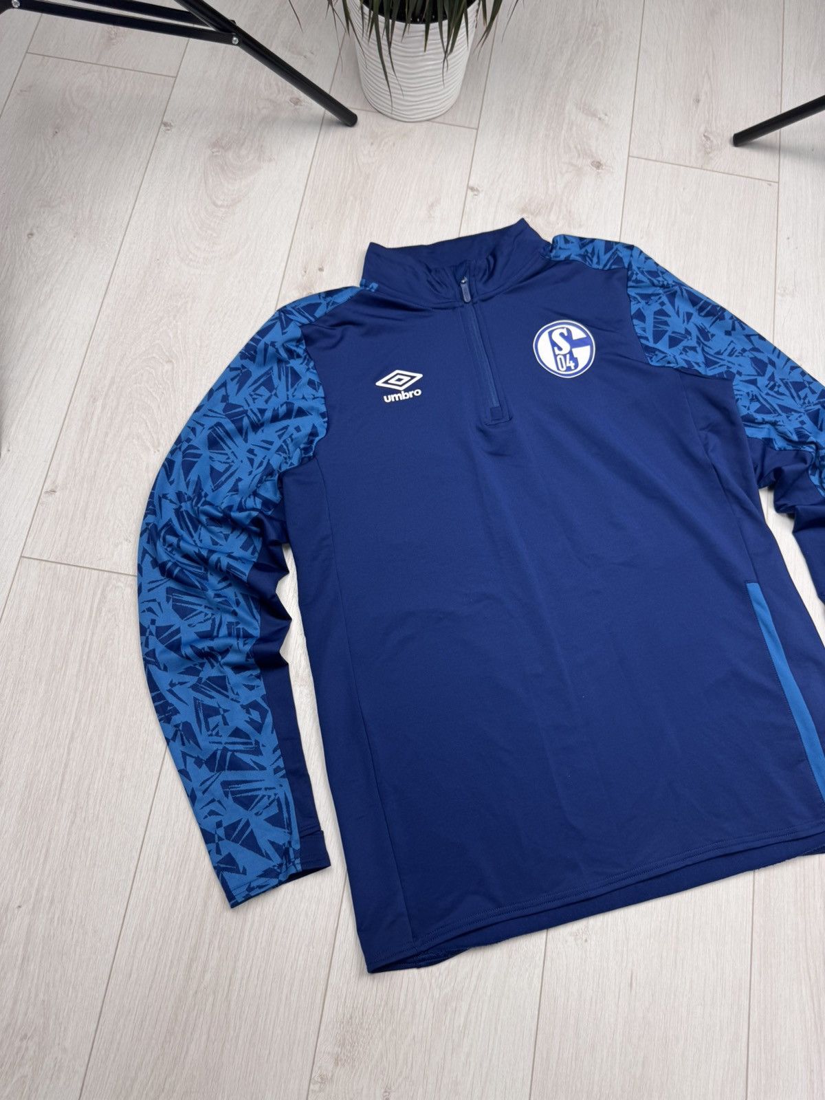 Umbro Umbro Schalke 04 Half Zip Top 2020 2021 Training Shirt Size US L / EU 52-54 / 3 - 2 Thumbnail