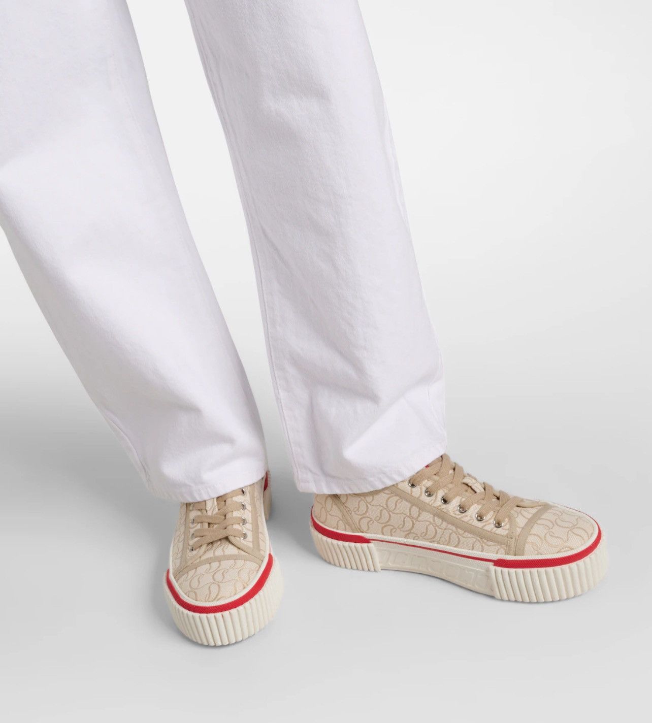 Christian Louboutin Christian Louboutin Cl High-Top Sneakers size 42/us size 9 Size US 9 / EU 42 - 2 Thumbnail