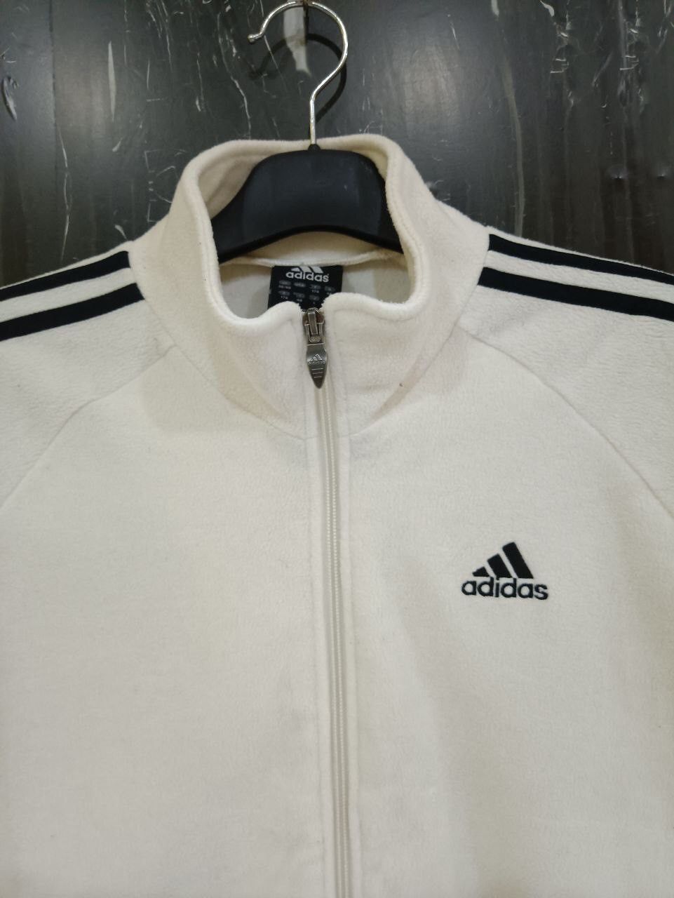 Adidas × Vintage VINTAGE ADIDAS FLEECE JACKET Size US L / EU 52-54 / 3 - 7 Thumbnail