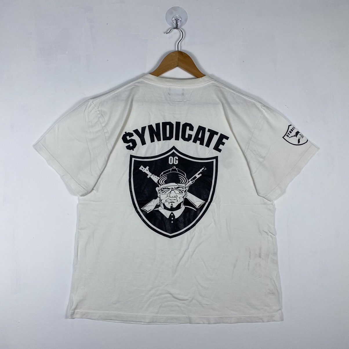 Rap Tees × Syndicate × Vintage VINTAGE SYNDICATE OG RECORD LABELS TEE Size US XL / EU 56 / 4 - 2 Thumbnail