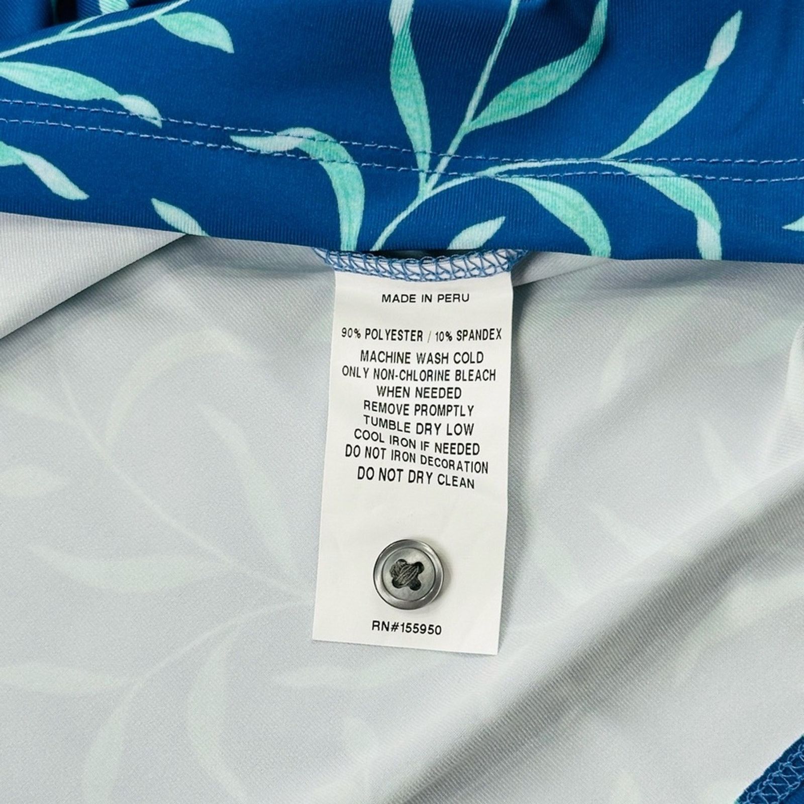 Other Greyson Men’s XL Wolf Mongoose Tiger Blue Golf Polo, Jungle Size US XL / EU 56 / 4 - 7 Thumbnail