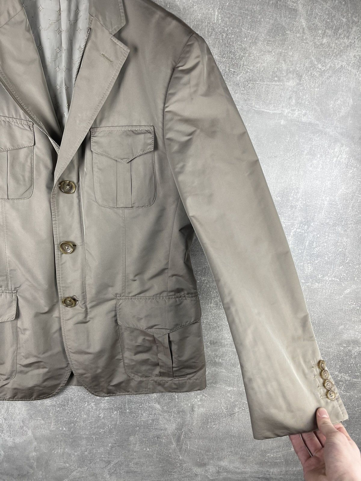 Montecore Montecore Sartorial Utility Jacket Taupe Beige Size 50 Size US L / EU 52-54 / 3 - 6 Thumbnail