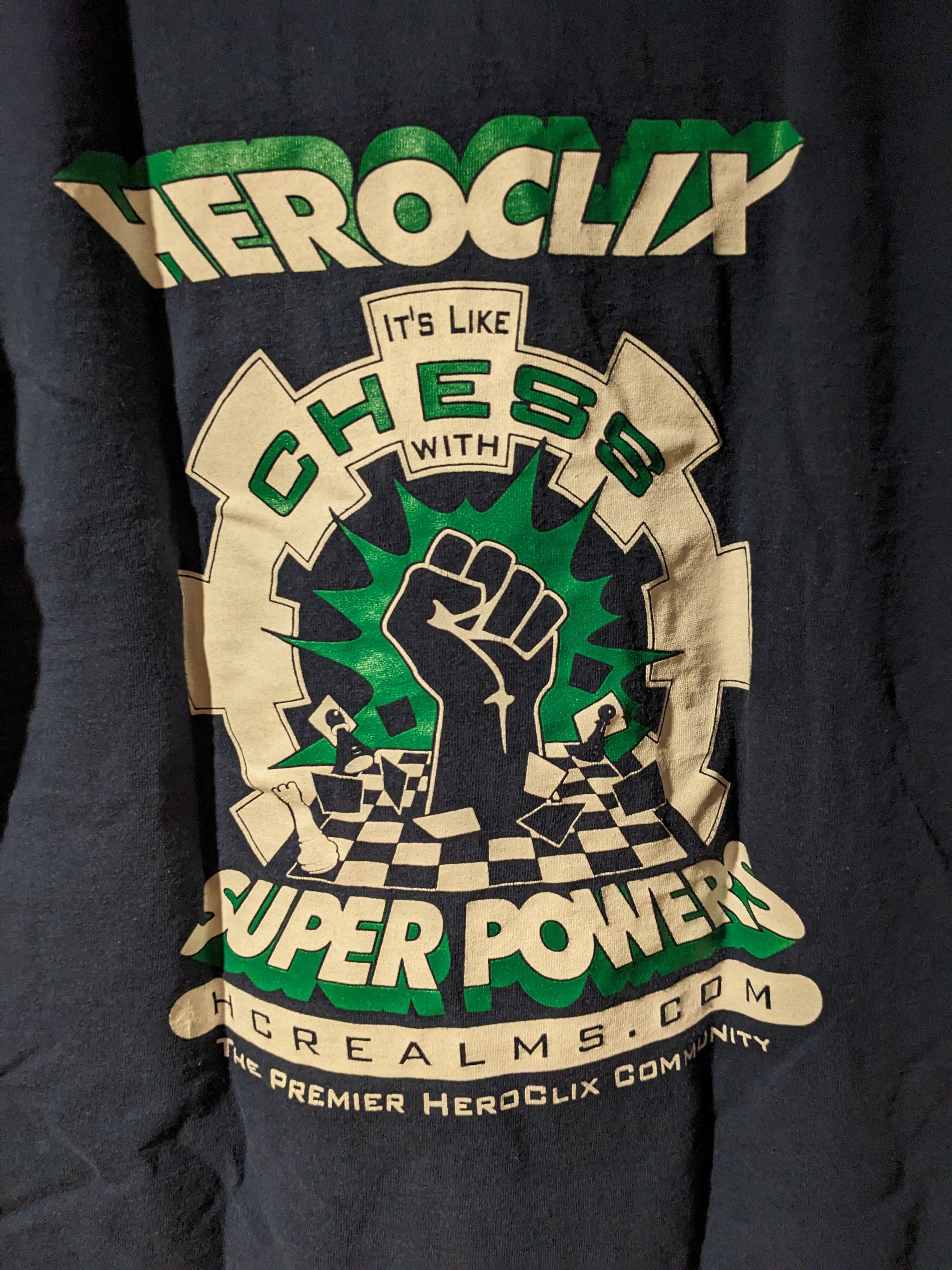 DC Comics × Vintage Vintage DC Comics Heroclix Super Powers Medium Blue T-Shirt Size US M / EU 48-50 / 2 - 5 Thumbnail