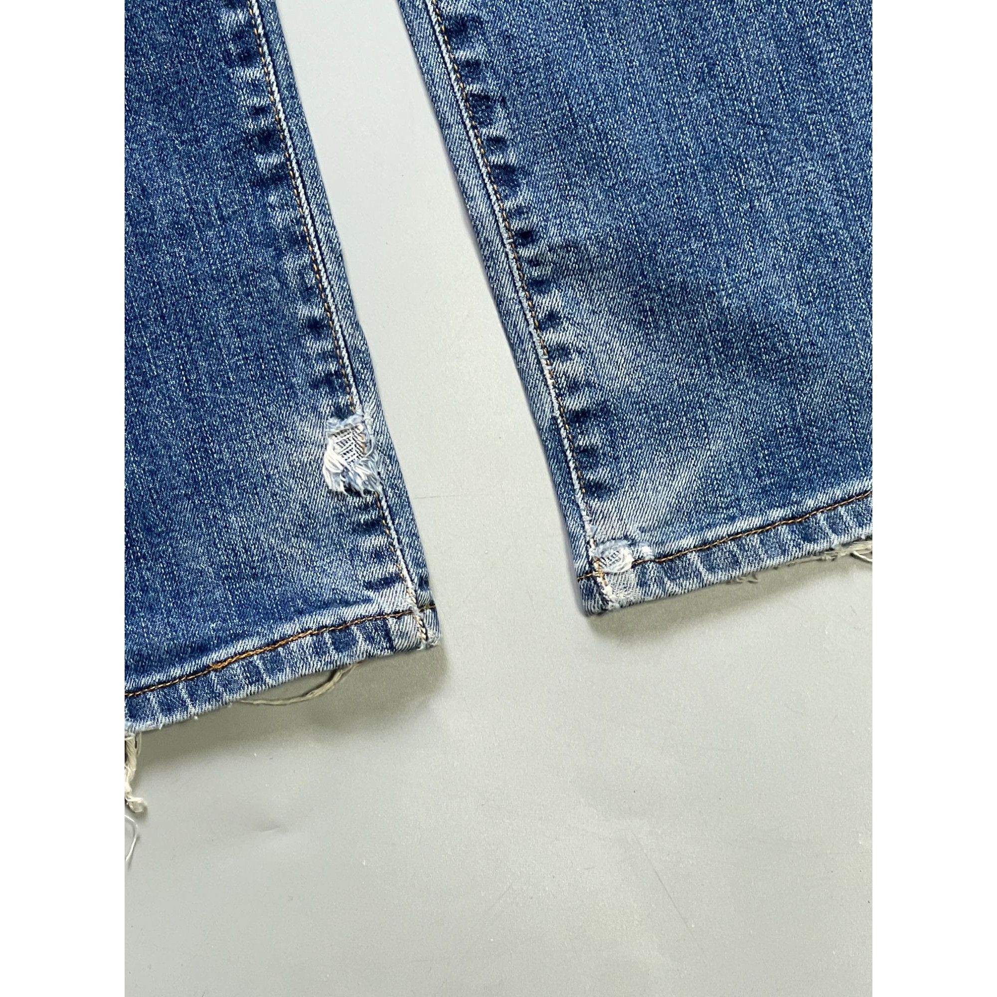 Levi's Vintage Clothing Levi’s Vintage Distressed Denim Jeans Pants (Y1048) Size US 34 / EU 50 - 4 Thumbnail