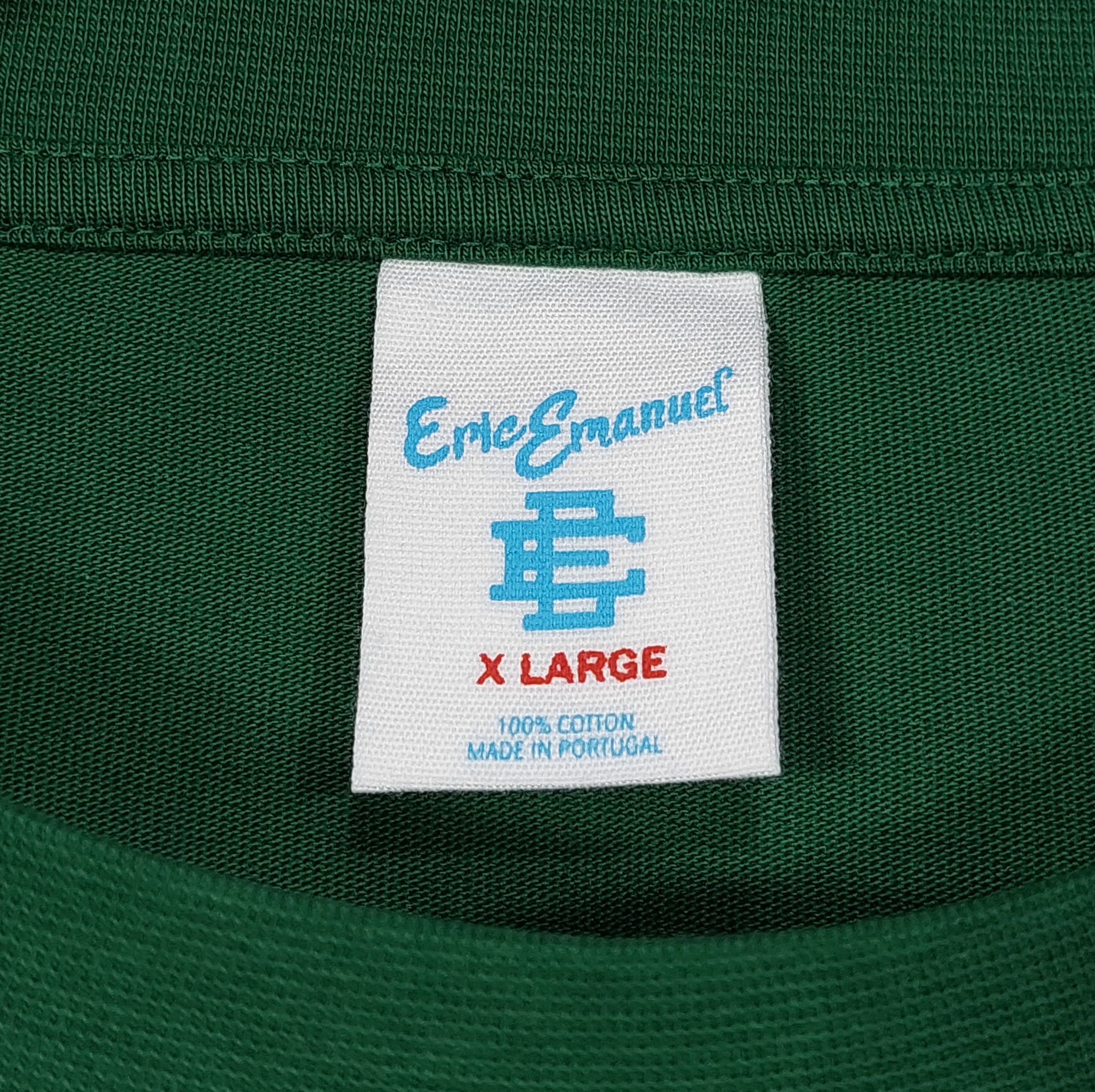 Eric Emanuel EE long sleeve tshirt - green / white XL Size US XL / EU 56 / 4 - 3 Thumbnail