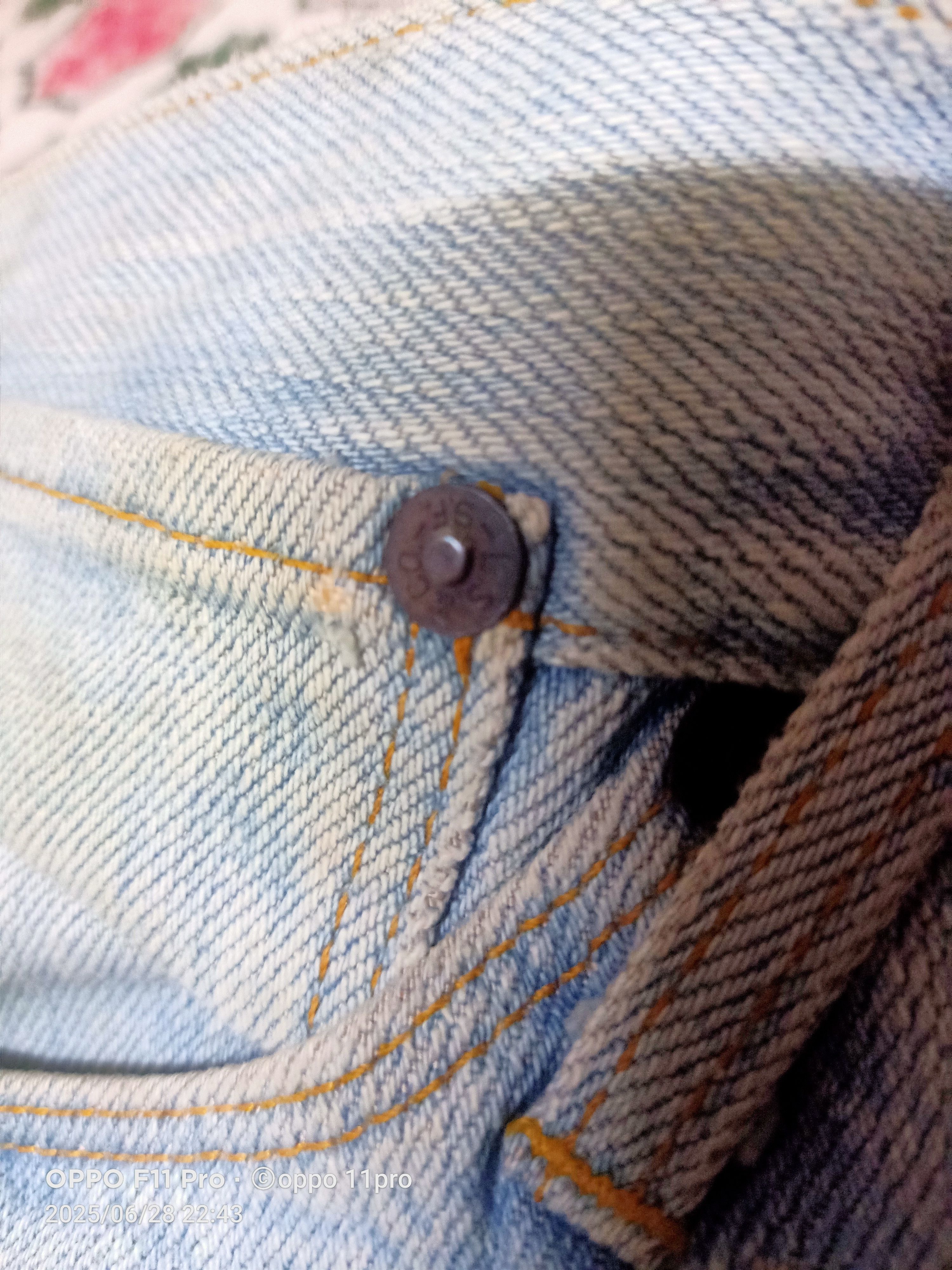 If Six Was Nine × Le Grande Bleu (L.G.B.) × Levi's Vintage Levis' Red '2001 Flare Denim Low Rise Single Poket Size US 30 / EU 46 - 10 Thumbnail