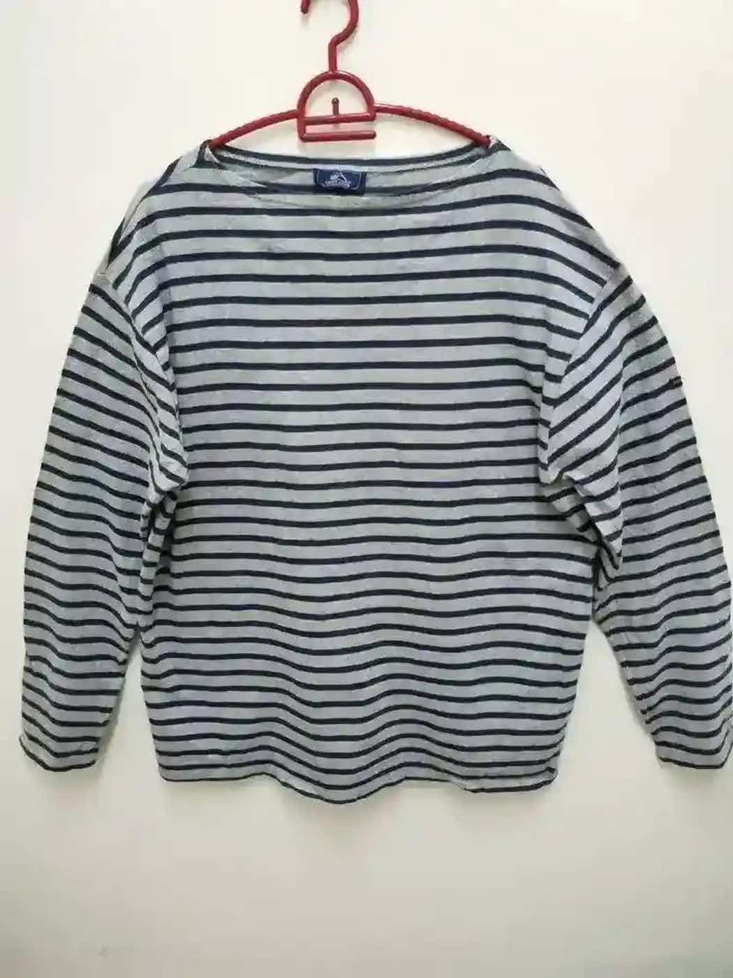 Saint James Vintage Saint James Stripe Sweatshirt Size US L / EU 52-54 / 3 - 1 Thumbnail