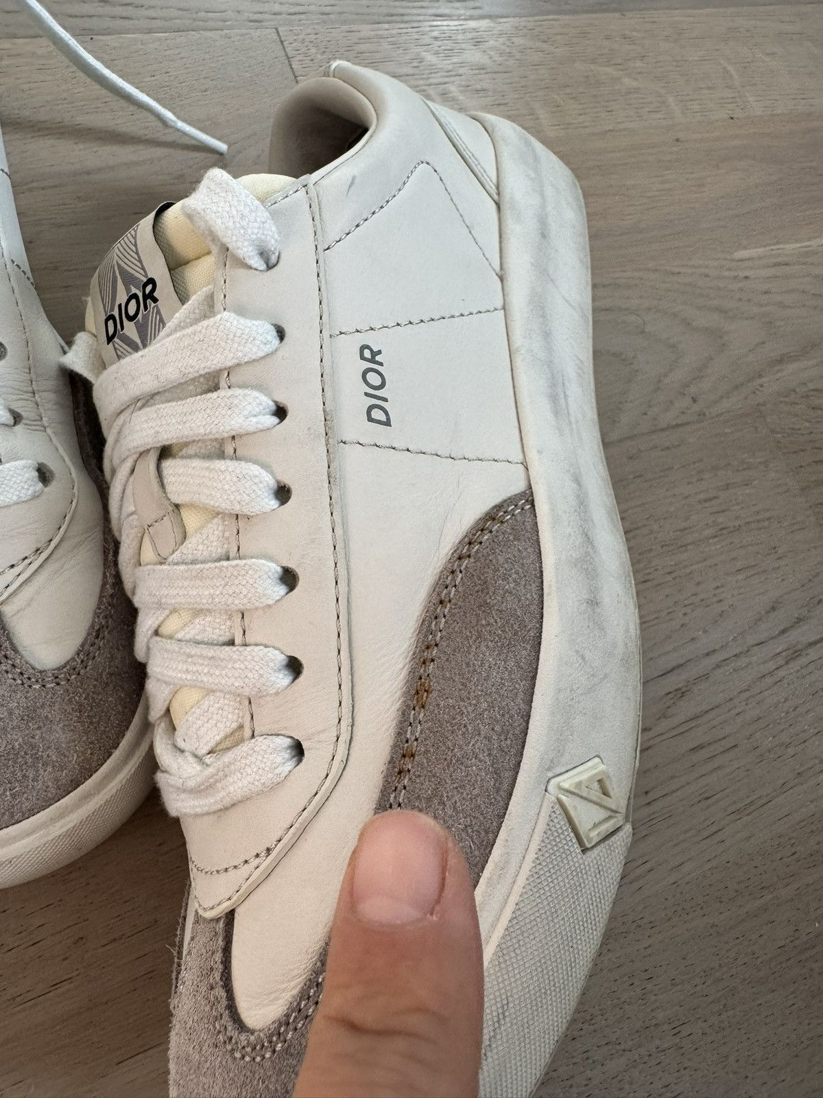 Dior DIOR Sneakers study photos for condition size and measuremen Size US 7 / EU 40 - 10 Thumbnail