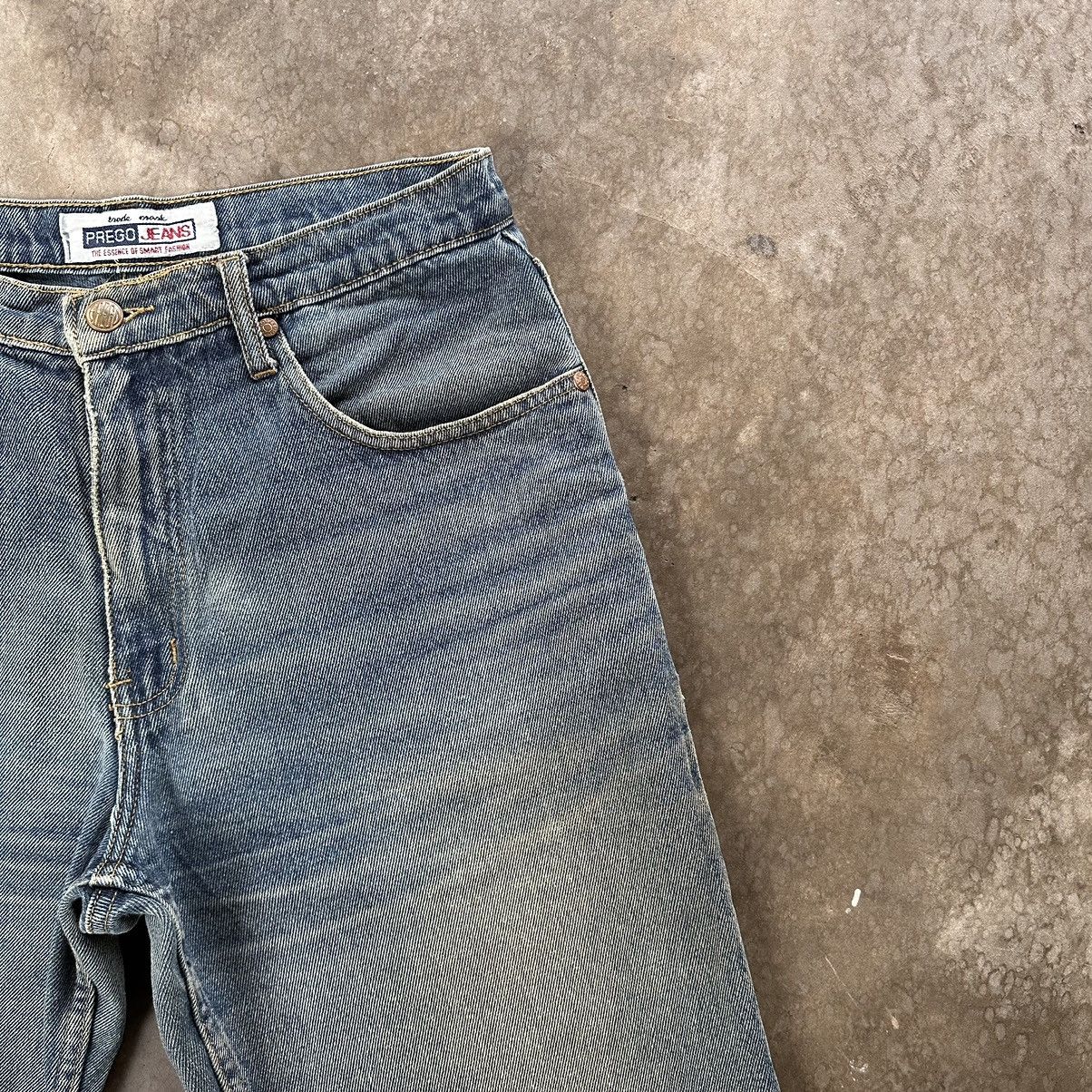 Japanese Brand Vintage Prego Japanese Rusty Faded Denim Jean Pant W31 Size US 31 - 4 Thumbnail