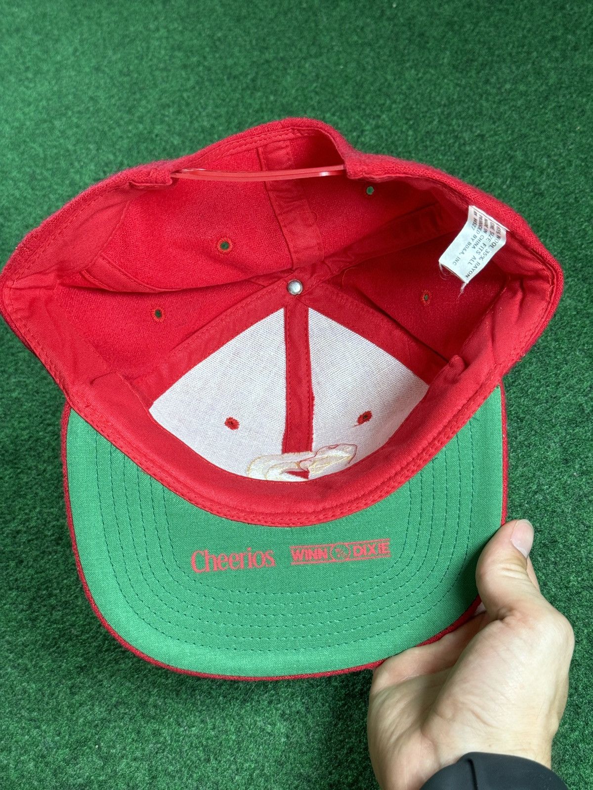 Vintage Vintage 90s Atlanta Hawks Wool OSFA NBA Snapback Hat Size ONE SIZE - 6 Thumbnail