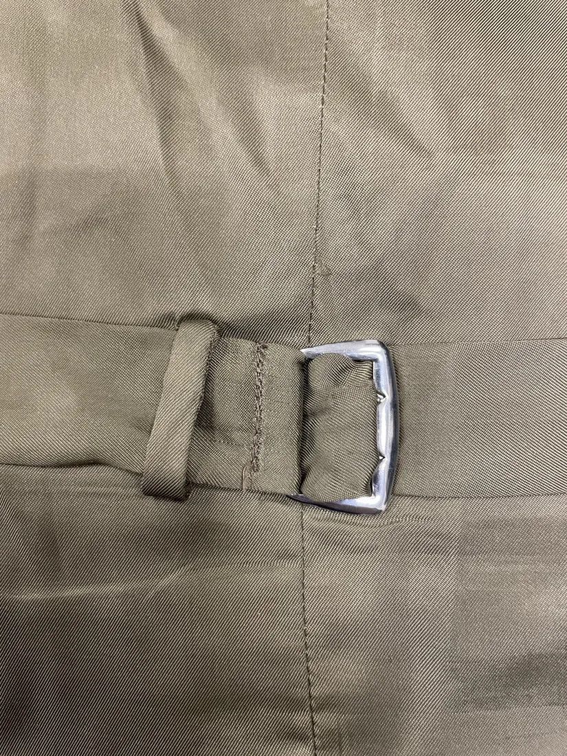 Emporio Armani × Vintage 1990s Emporio Armani Beige Velvet Vest Size US S / EU 44-46 / 1 - 11 Thumbnail