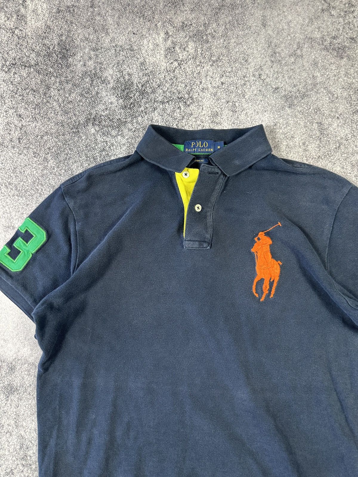 Polo Ralph Lauren Y2K Polo Ralph Lauren 3 Polo Streetwear Casual USA Style Size US M / EU 48-50 / 2 - 2 Thumbnail