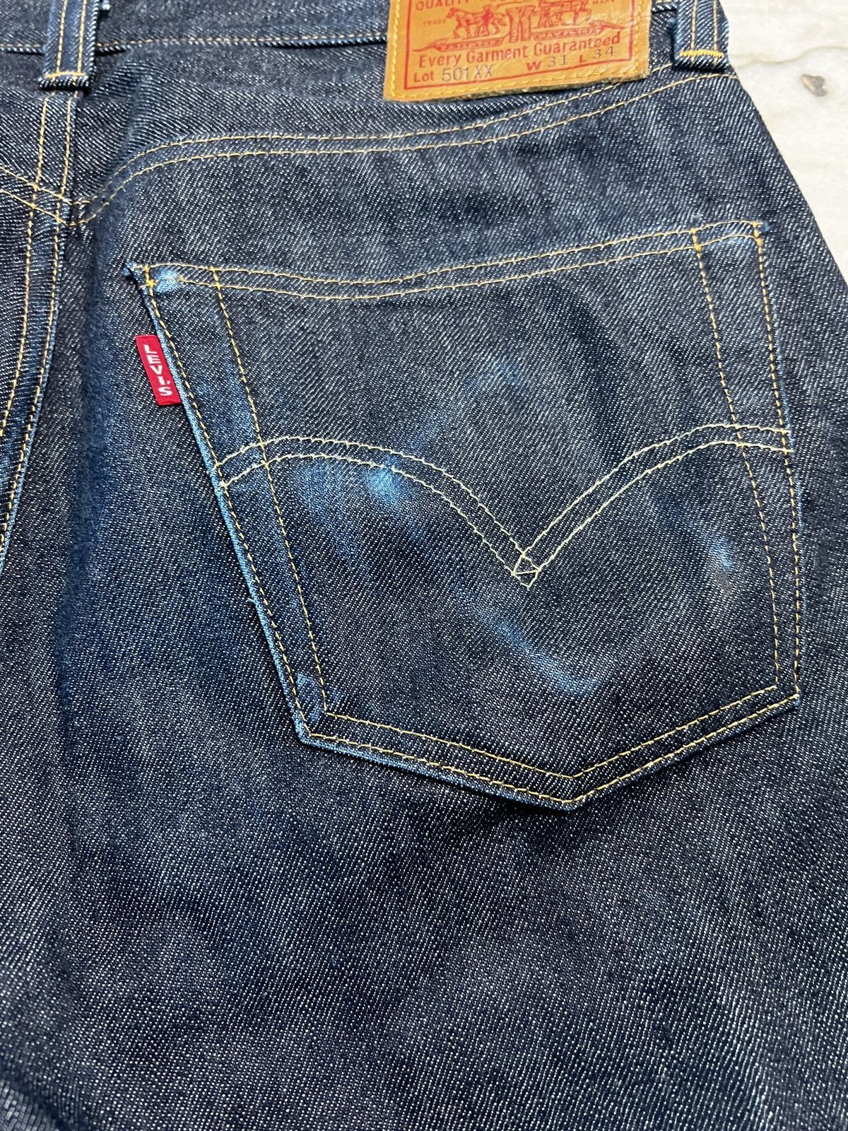 Levi's × Levi's Vintage Clothing Levi’s LVC 1947 501 Japanese Selvedge Jeans Size US 32 / EU 48 - 4 Thumbnail