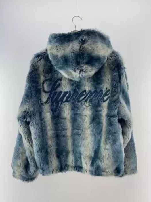 Supreme Faux Fur Reversible HoodedJacket