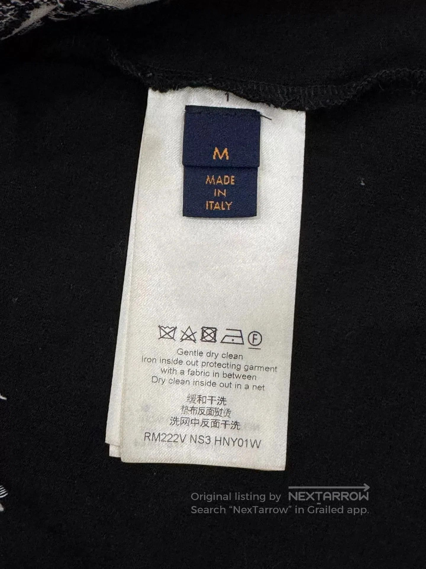 Louis Vuitton louis vuitton black graphic short sleeve tee. Size US M / EU 48-50 / 2 - 8 Thumbnail