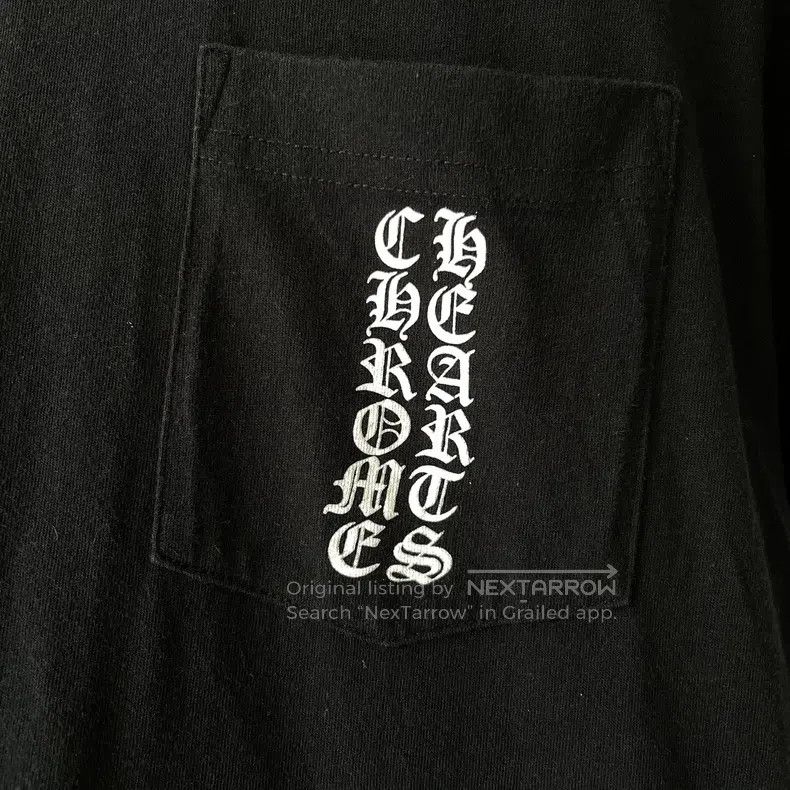 Chrome Hearts CHROME HEARTS Size S Black Sanskrit scroll dark phantom cro Size US S / EU 44-46 / 1 - 3 Thumbnail