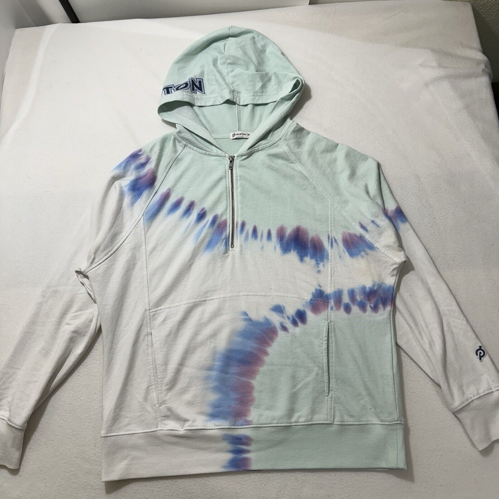 Tie dye peloton sweatshirt hotsell