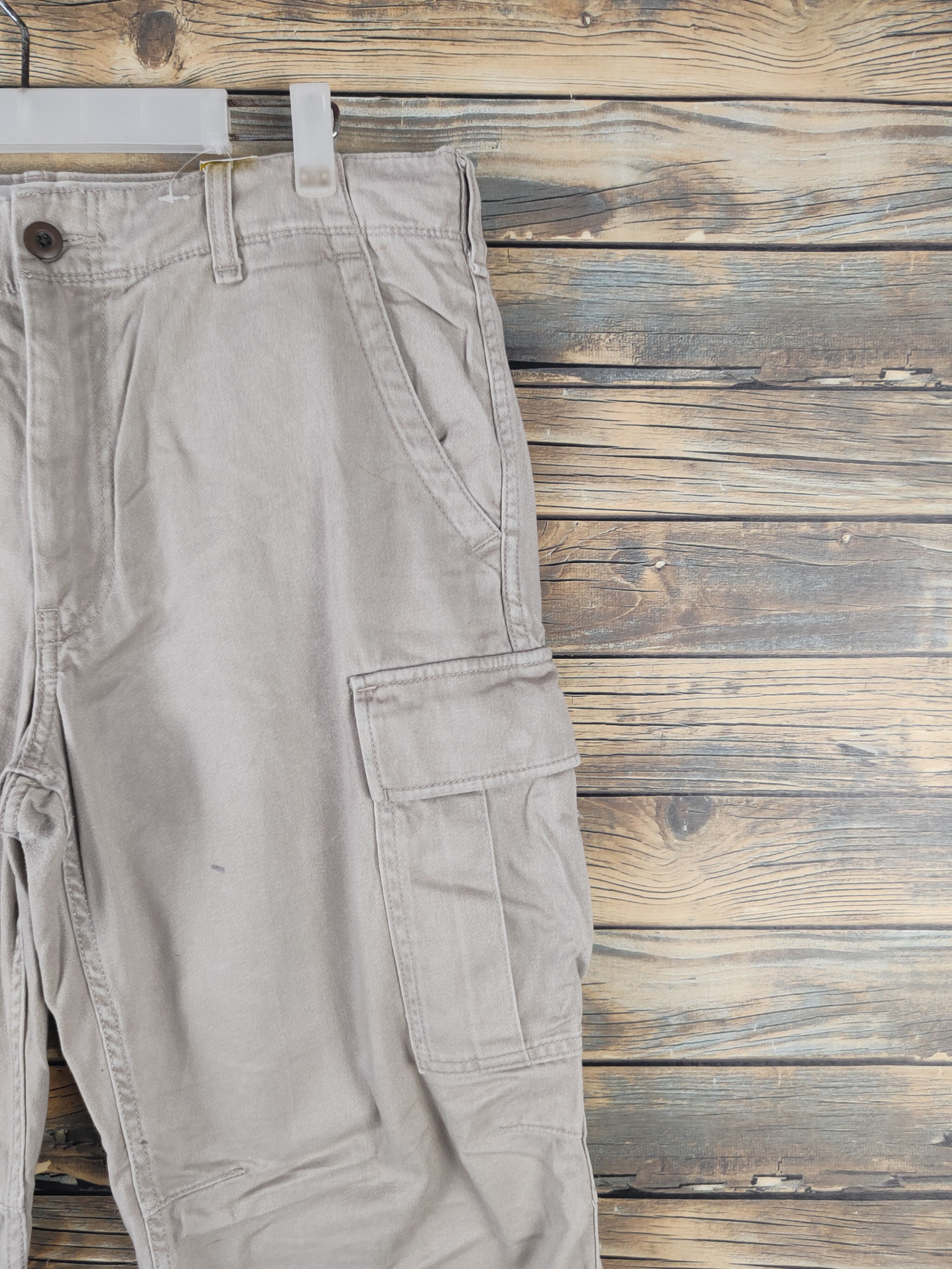 Japanese Brand DL Uniqlo Beige Multipocket Cargo Pants #2117 Size US 36 / EU 52 - 5 Thumbnail