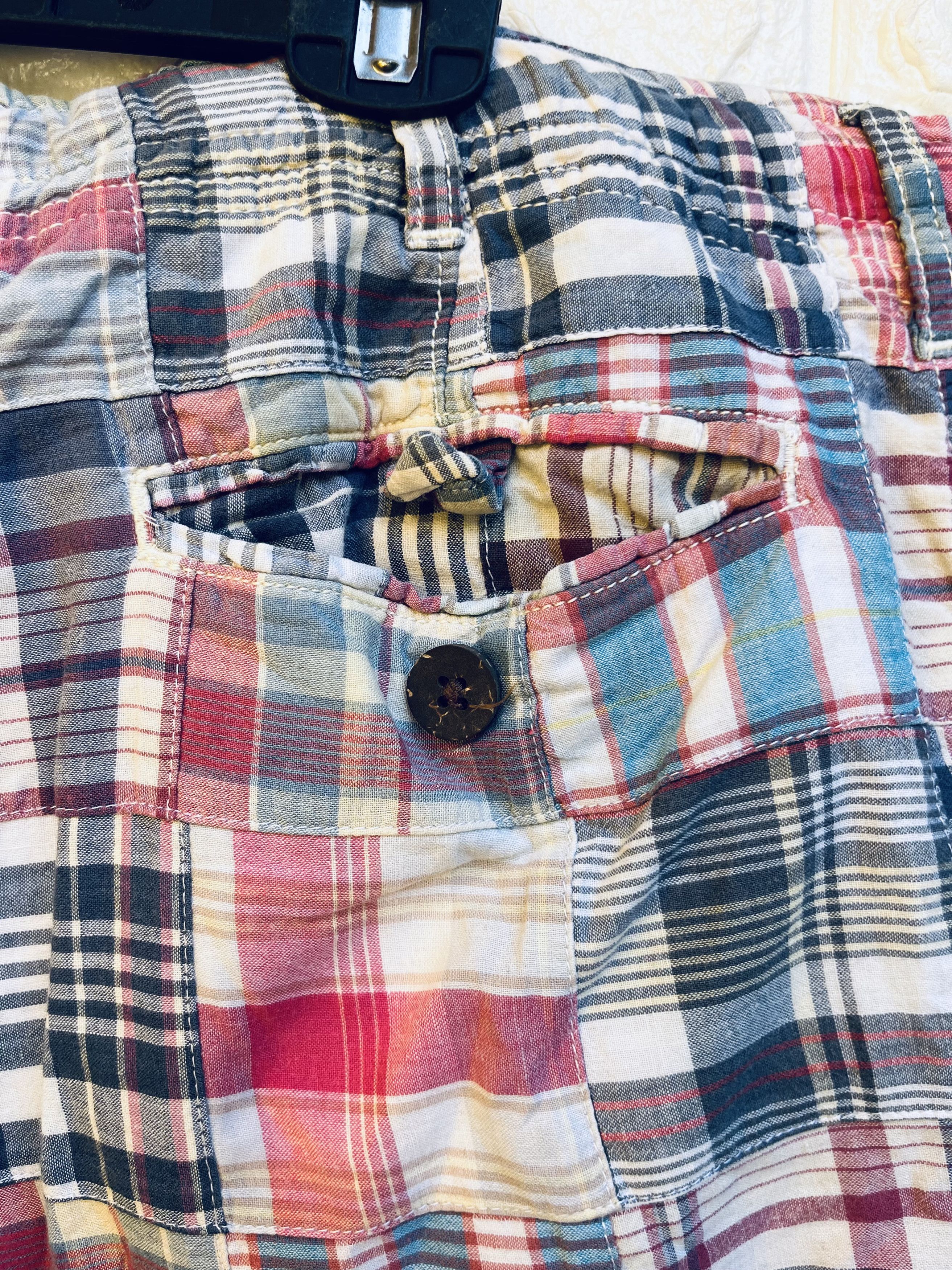 Japanese Brand × Vintage Vintage Back Number Patchwork Hip Hop Streetwear Style Size US 34 / EU 50 - 8 Thumbnail