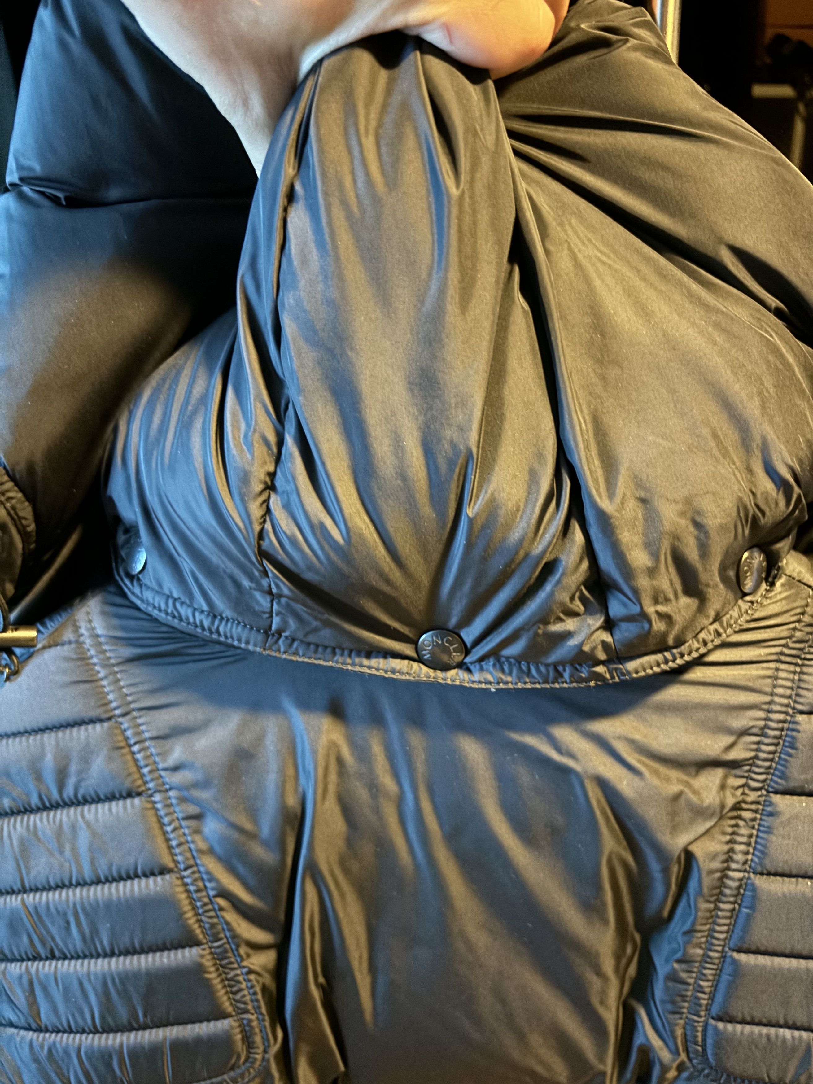 Moncler Moncler black down-filled winter jacket with detachable hood Size US S / EU 44-46 / 1 - 5 Thumbnail