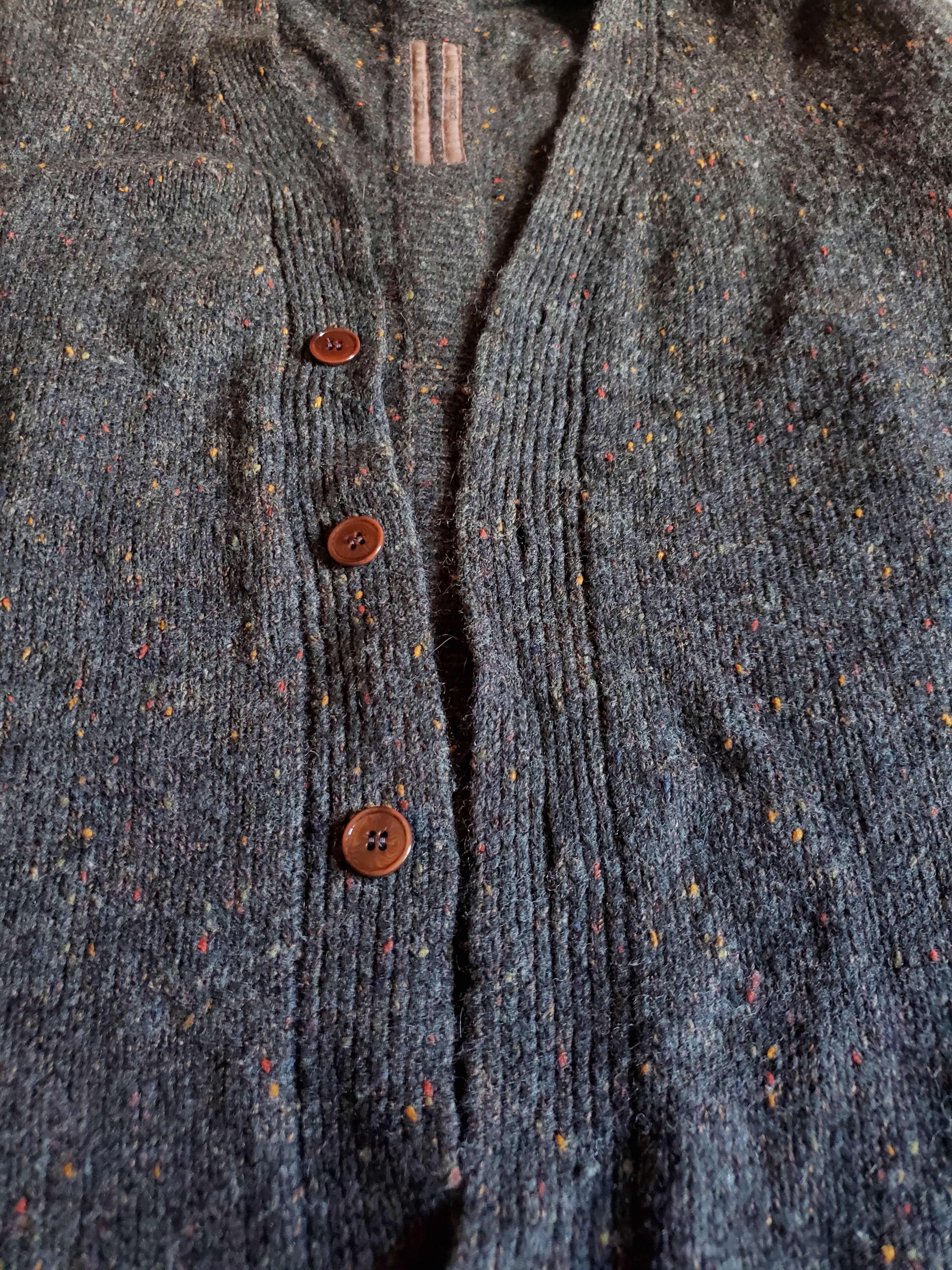 Rick Owens Rick Owens Mountain FW12 Speckled Cardigan | Grailed