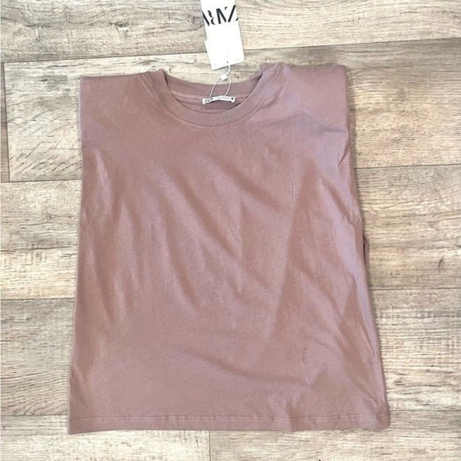 Zara Zara Shoulder Pad Sleeveless Top Quiet Luxury NWT Size M / US 6-8 / IT 42-44 - 14 Thumbnail
