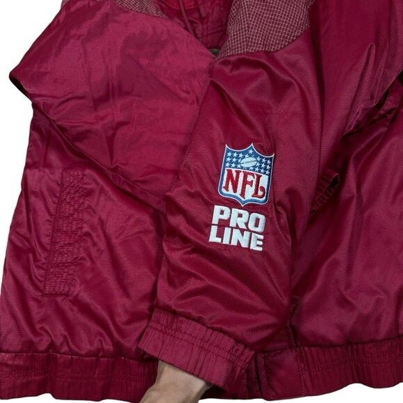 Logo Athletic × NFL Vintage 90s San Francisco 49ers Red Jacket Logo Athletic NFL Size US M / EU 48-50 / 2 - 10 Thumbnail