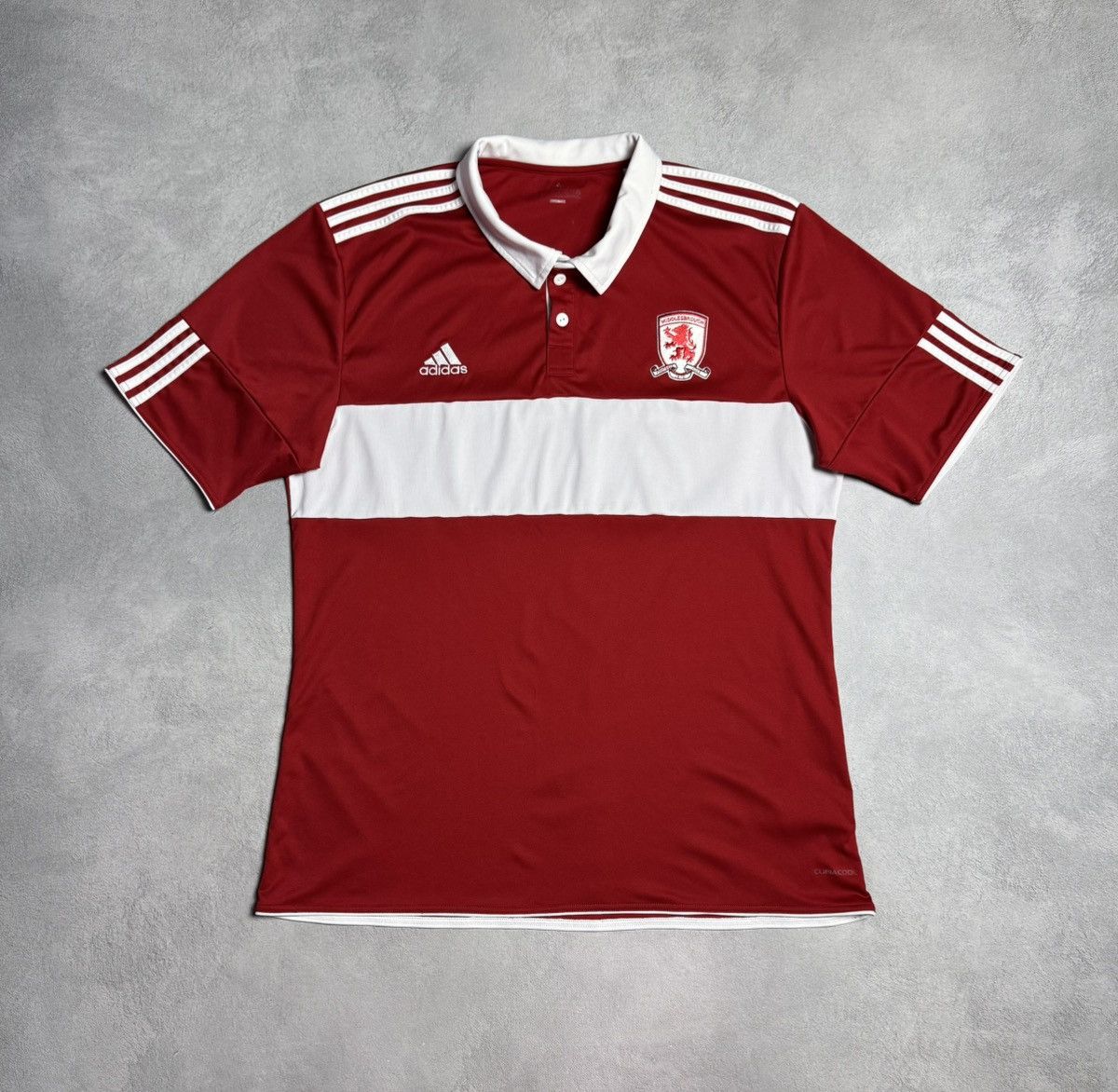 Adidas Middlesbrough 2010 2011 Home Shirt Soccer Jersey Adidas Size US XXL / EU 58 / 5 - 1 Thumbnail