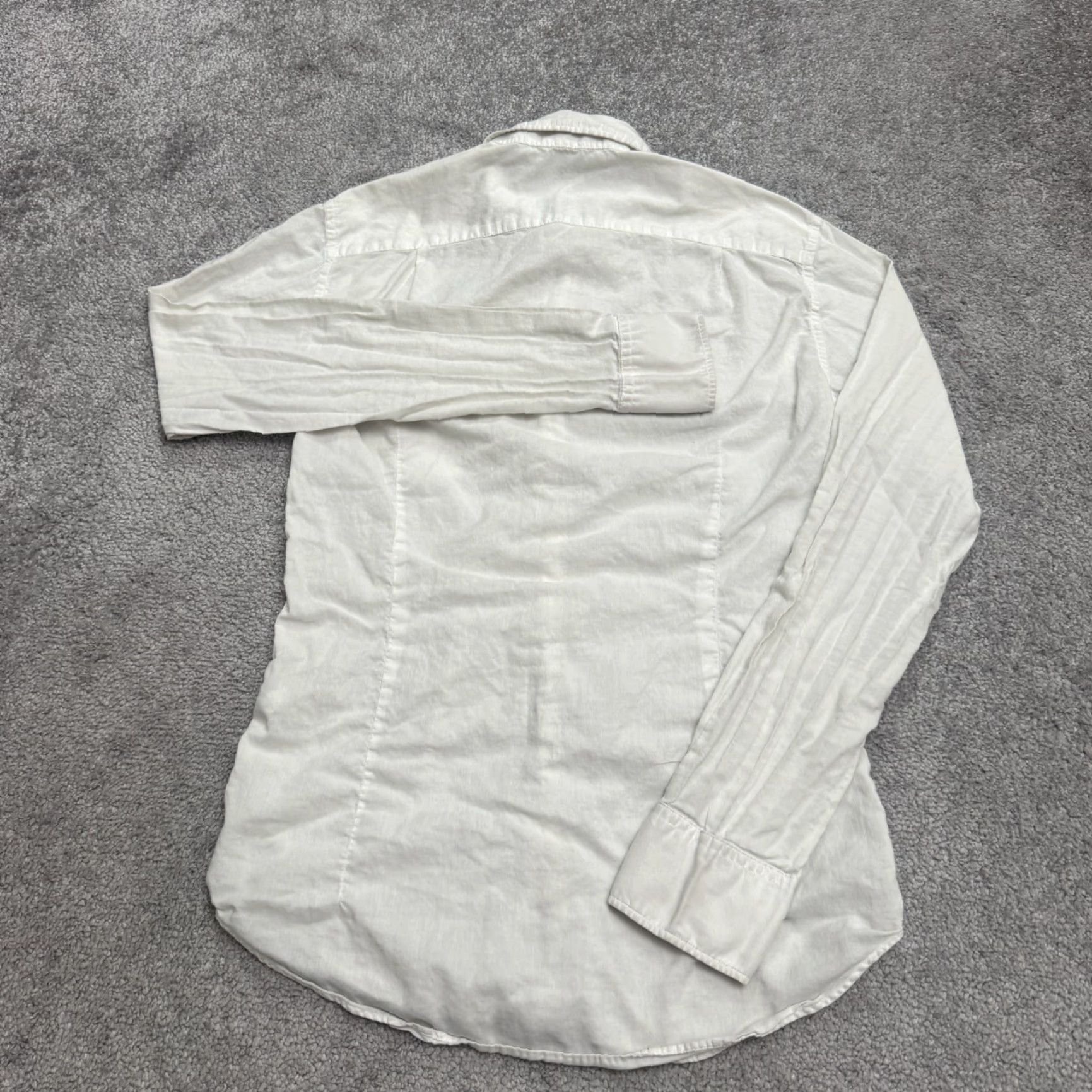 Bonobos Bonobos Slim Fit Button Down Shirt Mens XS White Long Sleeve Cotton Casual Size US XS / EU 42 / 0 - 2 Thumbnail