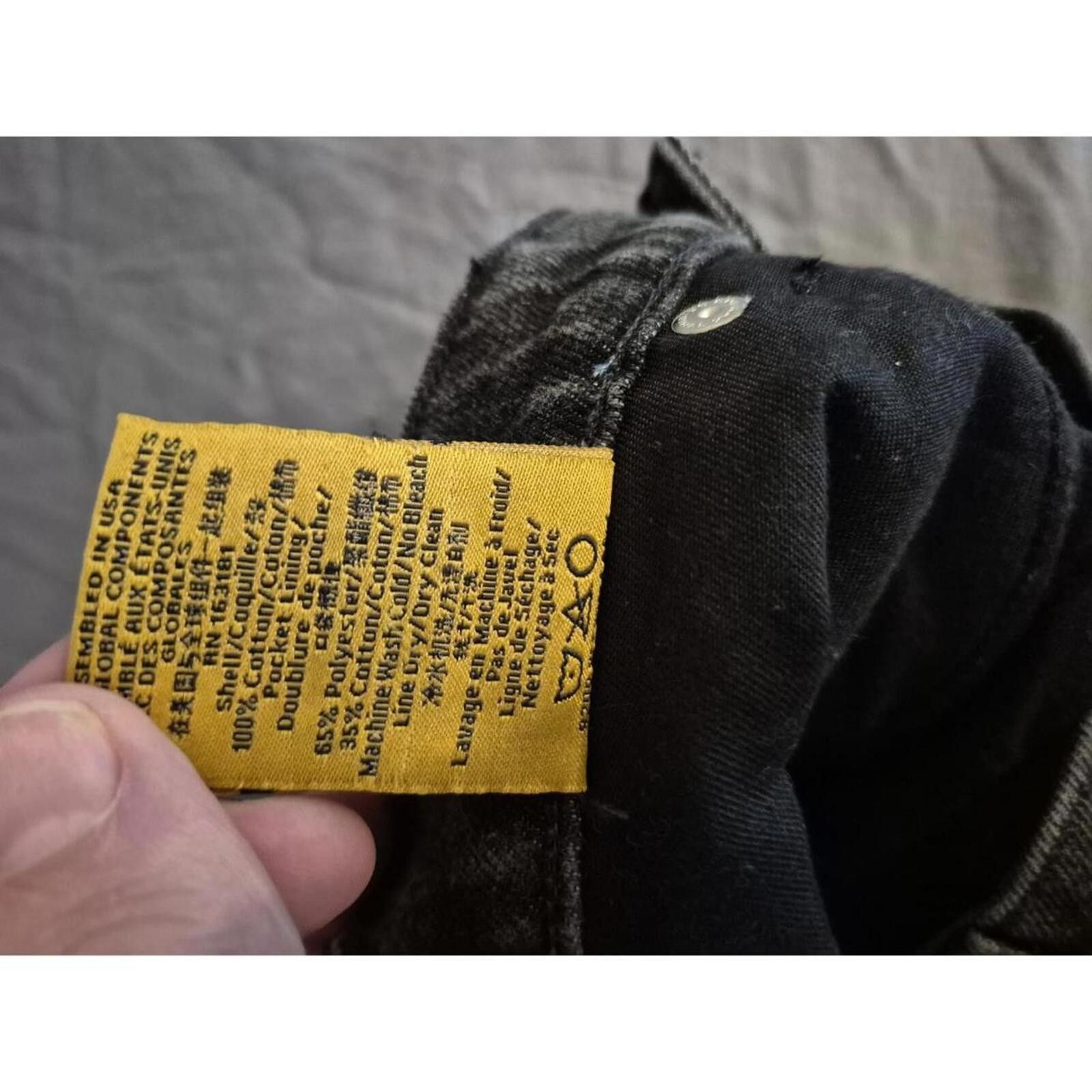 Rhude Rhude Black Denim Jeans Size 30 Size US 30 / EU 46 - 6 Thumbnail