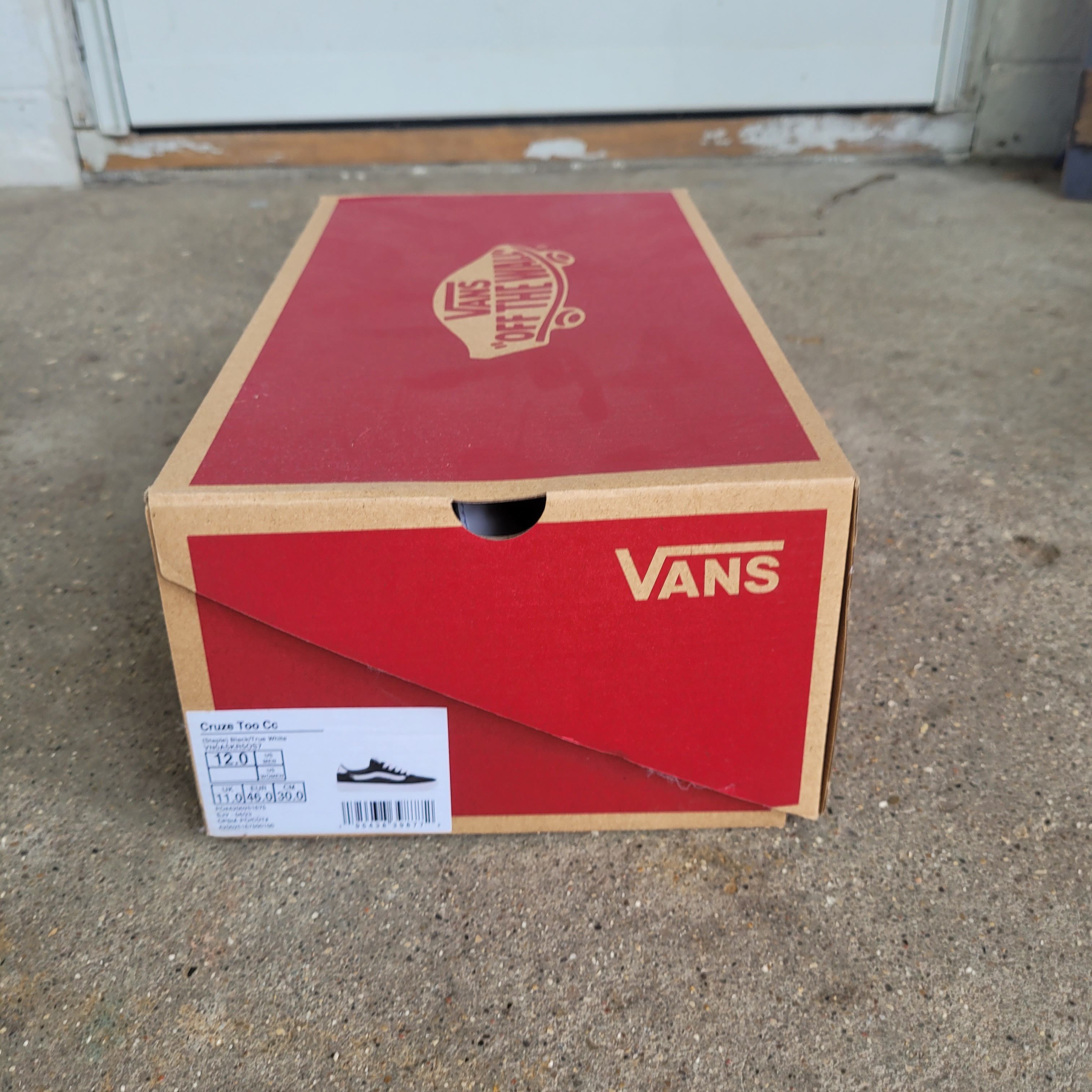 Vans Cruze Too CC Vans Low Top Sneakers (Staple) Black/White Size US 12 / EU 45 - 1 Thumbnail