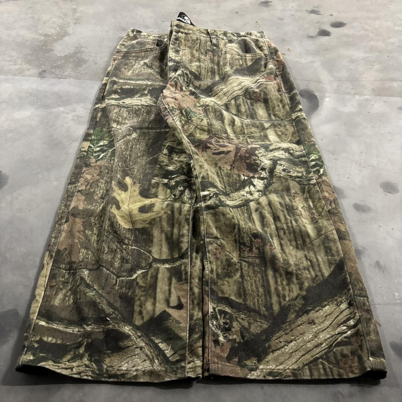 Mossy Oaks Crazy Vintage Y2K/2000s Baggy Mossy Oak Real Tree Camo Streetwear Skater Pants! 36x24 Size US 36 / EU 52 - 3 Thumbnail