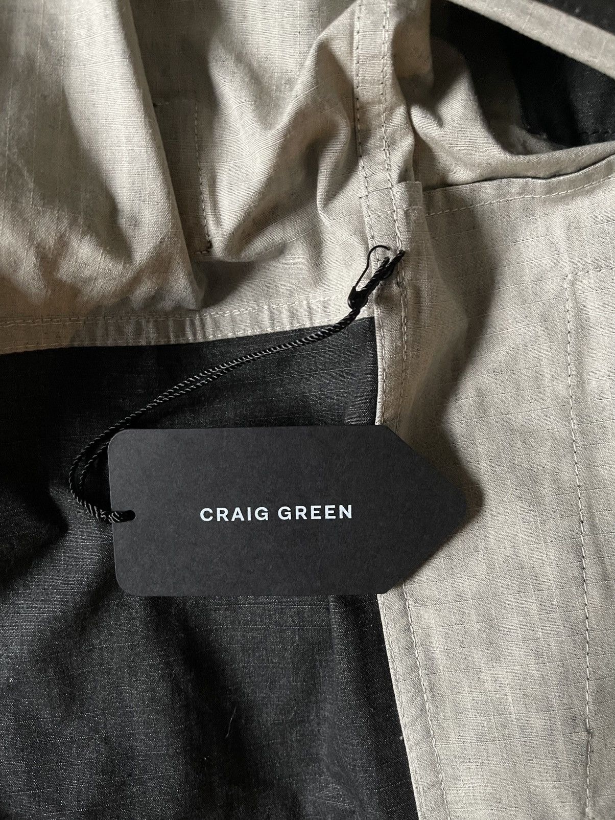 Craig Green Craig Green Stripe-trimmed Hooded Jacket Size US M / EU 48-50 / 2 - 4 Thumbnail