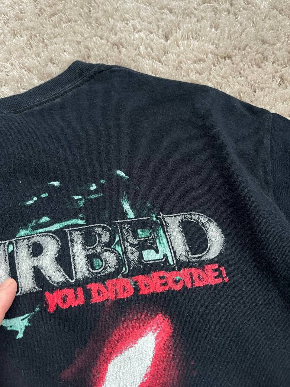 Band Tees × Vintage Vintage Disturbed Band T shirt Medium Size US M / EU 48-50 / 2 - 10 Thumbnail