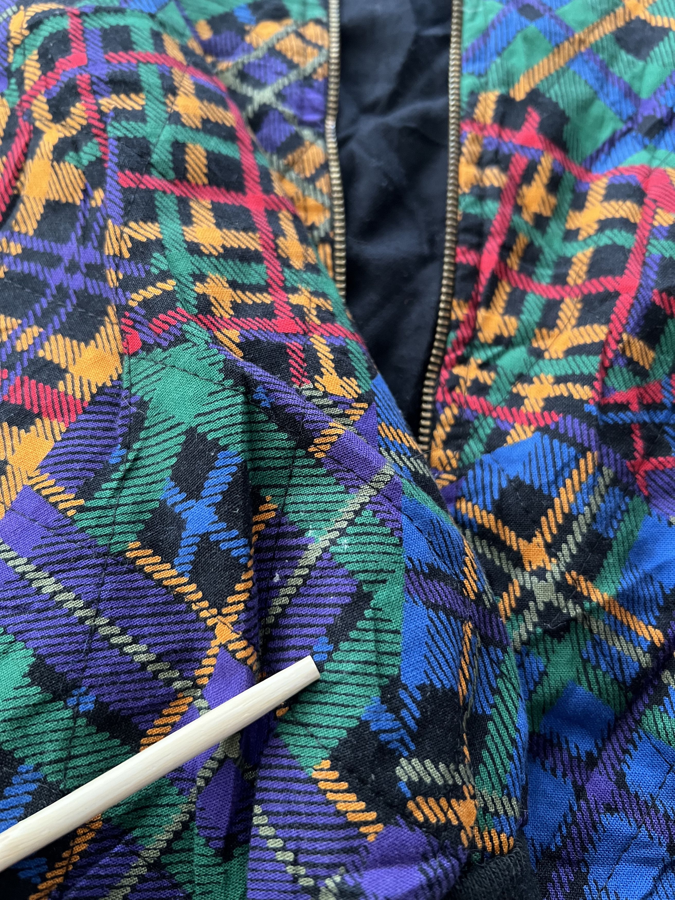 Vintage Vintage 80s Kathleen Usherwood for Periphery Jacket Size L / US 10 / IT 46 - 6 Thumbnail