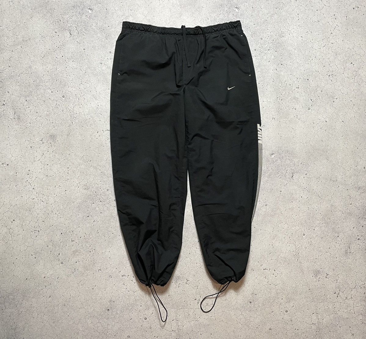Nike Vintage Nike Track Pants Nylon Big Logo Y2K Swoosh Drill Size US 38 / EU 54 - 2 Thumbnail