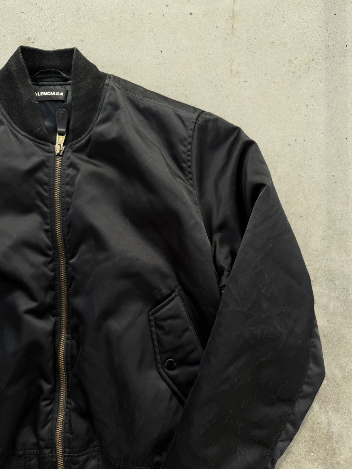 Balenciaga *RARE* Balenciaga Embroidery Bernie Logo Bomber Size US M / EU 48-50 / 2 - 4 Thumbnail