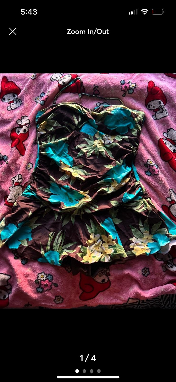 IDK Cute floral skirt swim suit Size XL / US 12-14 / IT 48-50 - 1 Thumbnail