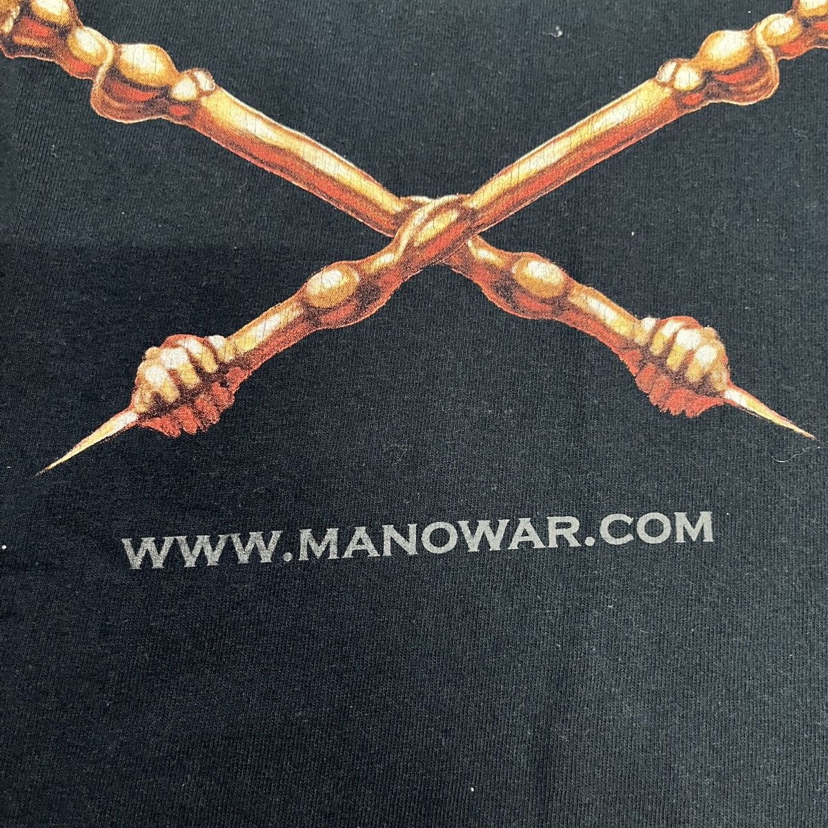 Band Tees × Vintage Vintage Manowar Band T Shirt Size US S / EU 44-46 / 1 - 9 Thumbnail