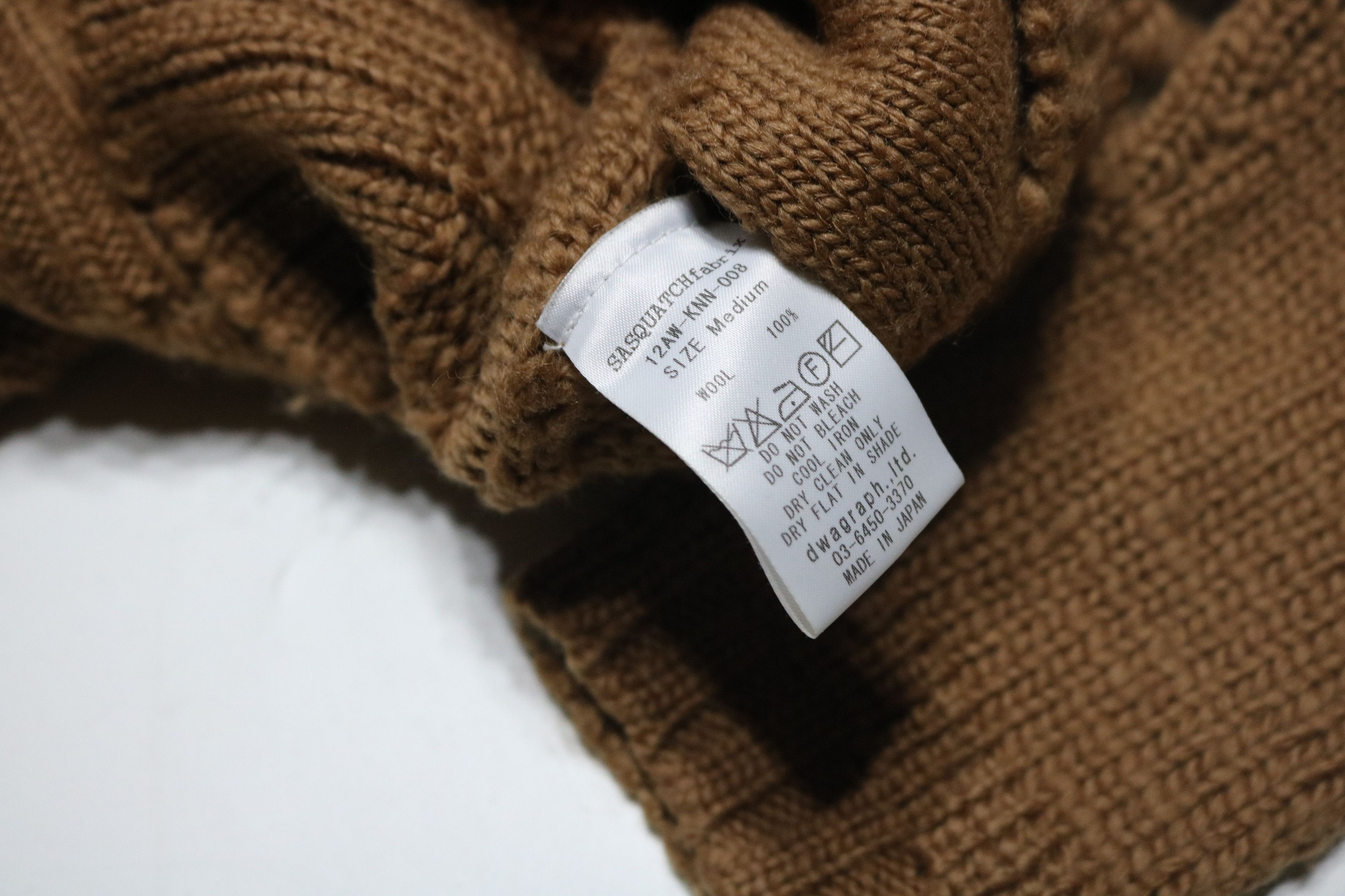 Sasquatchfabrix Sasquatchfabrix wool knit cardigan Size US M / EU 48-50 / 2 - 10 Thumbnail