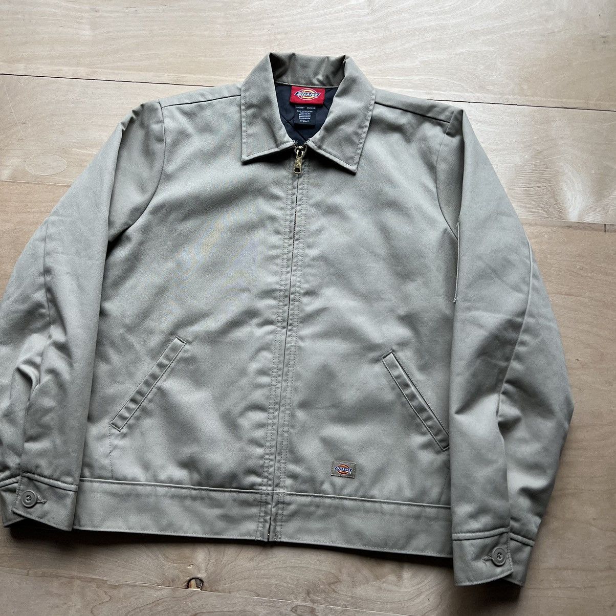 Dickies × Vintage Dickies Eisenhower Jacket S Khaki Full Zip Canvas Overcoat Size US S / EU 44-46 / 1 - 8 Thumbnail